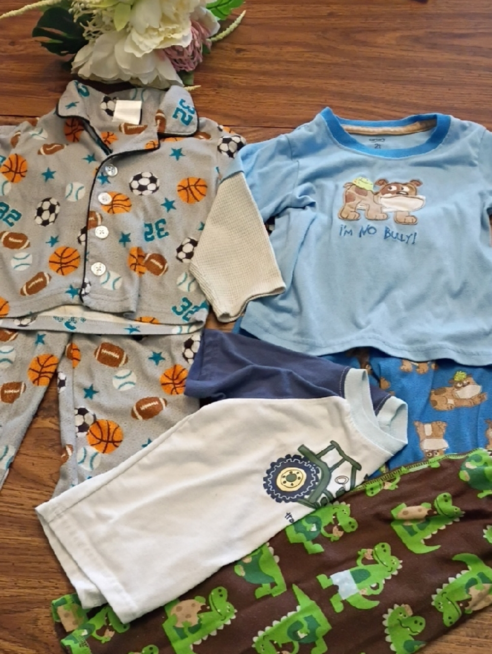 🩷Boys 2T Pajama Bundle